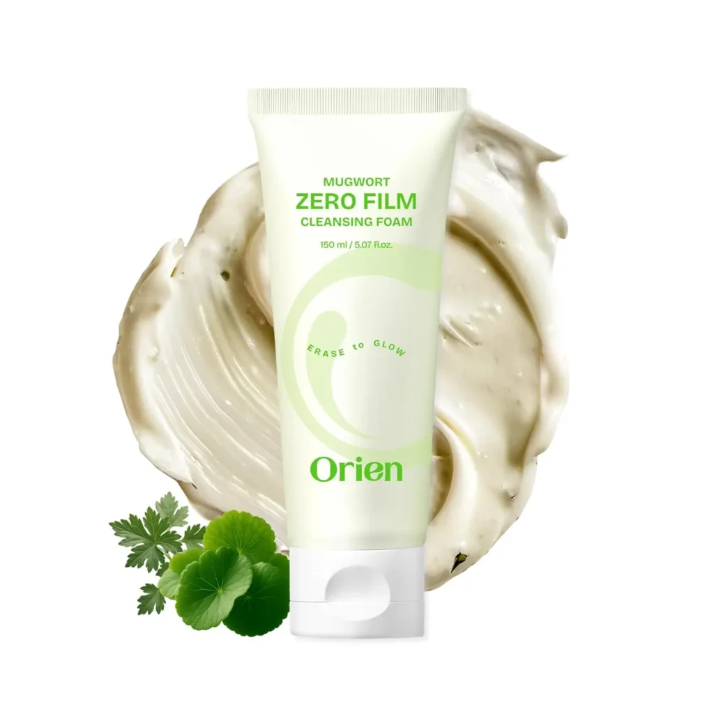 Orien Mugwort Zero Film Cleansing Foam 150ml - Image 2