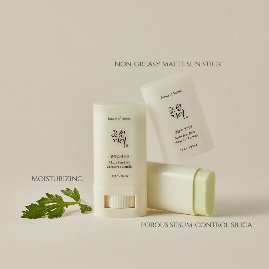 BEAUTY OF JOSEON Matte Sun Stick Mugwort + Camelia - Image 2