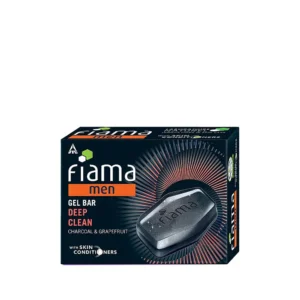 FIAMA Deep Clean Charcoal & Grapefruit Men Gel Bar