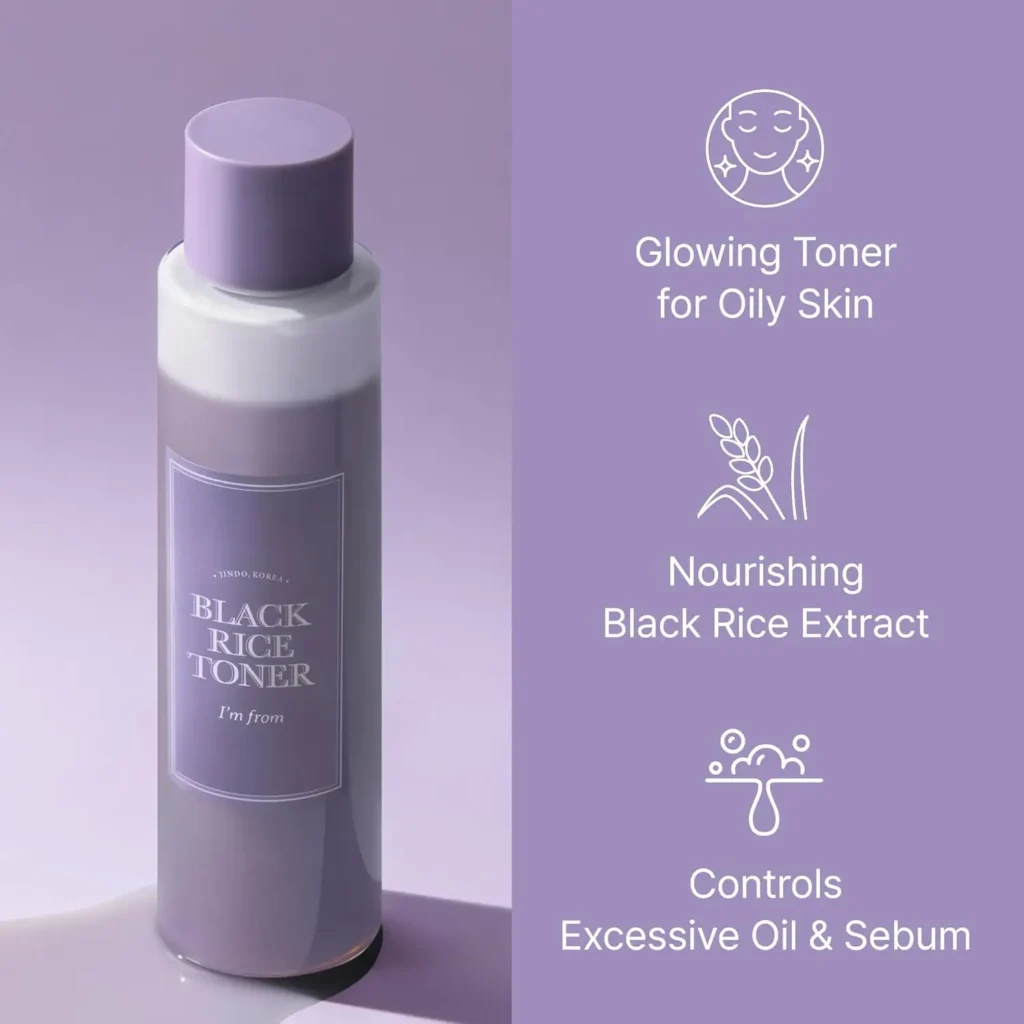 I’m from Black Rice Toner – 30ml - Image 2