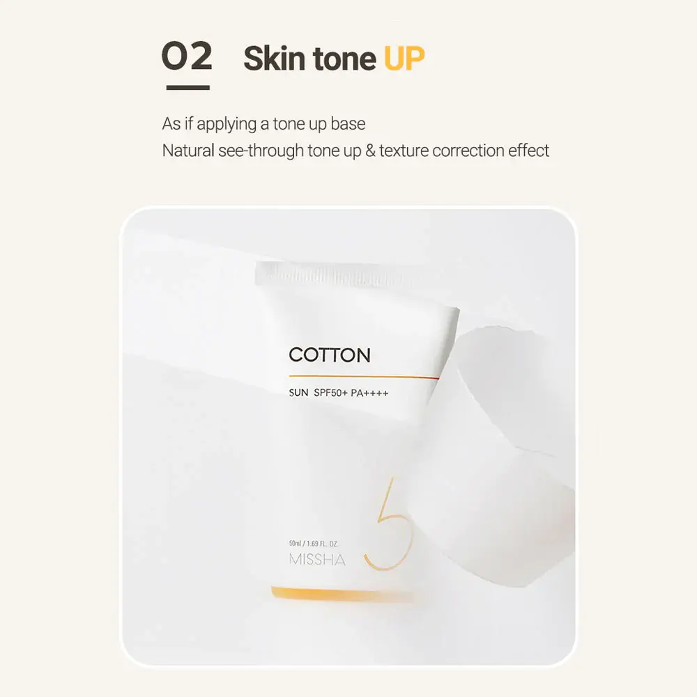 MISSHA All Around Safe Block Cotton Sun - Image 4