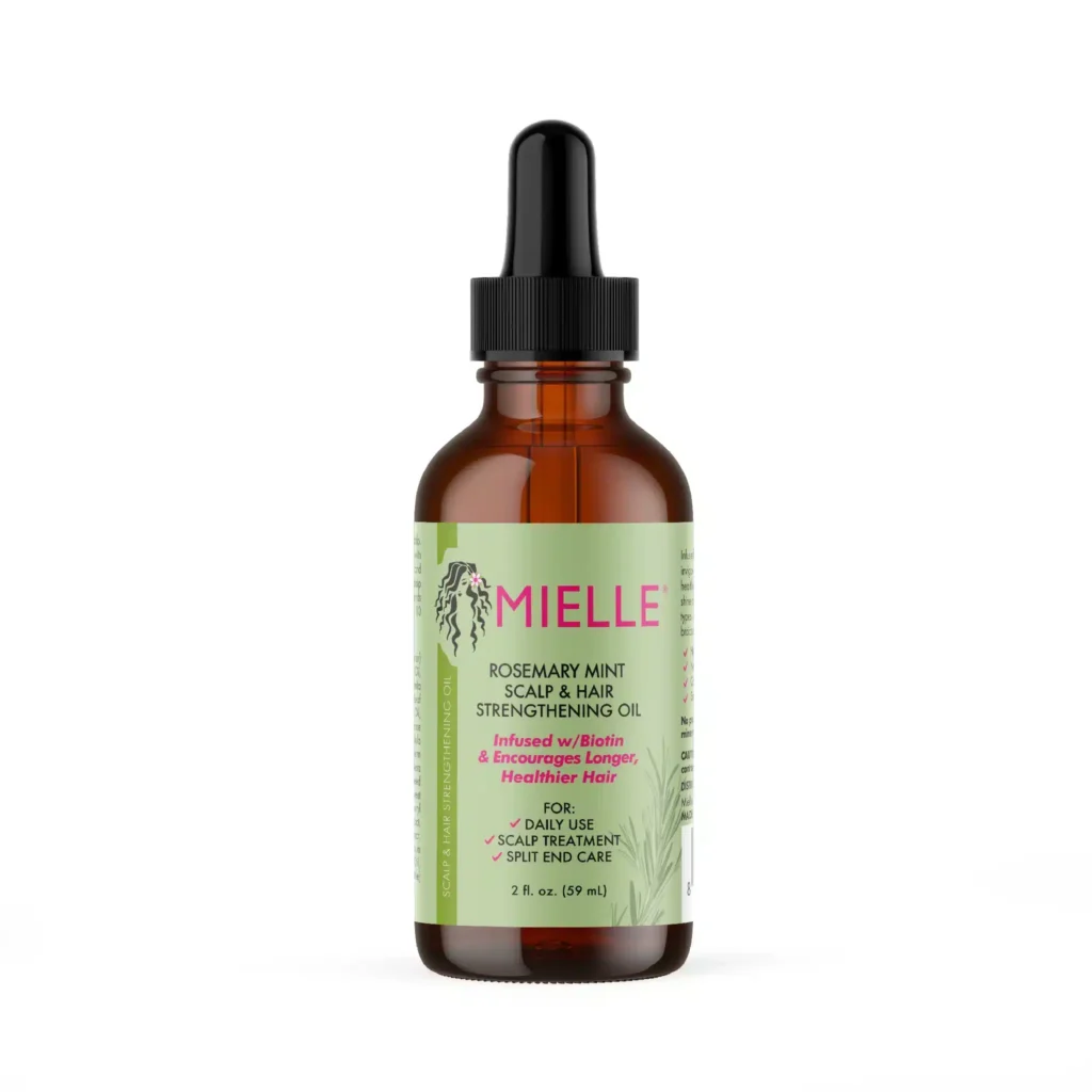 MIELLE Rosemary Mint Scalp & Hair Strengthening Oil (59ml | USA)