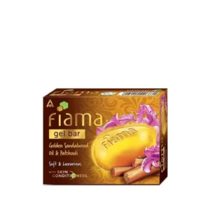 FIAMA Gel Bar Golden Sandalwood Oil & Patchouli