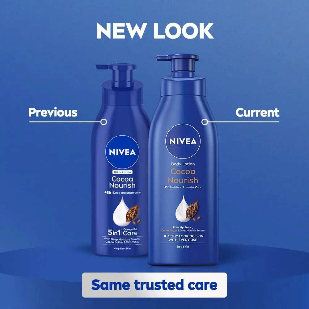 NIVEA Cocoa Nourish Body Lotion 400ml - Image 3
