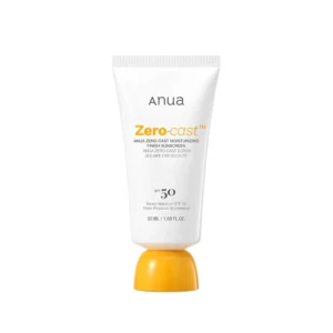 Anua Zero-Cast Moisturizing Finish Sunscreen 50ml