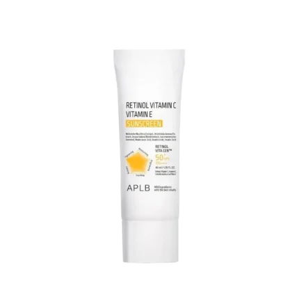 APLB Retinol Vitamin C Vitamin E Sunscreen 40ml