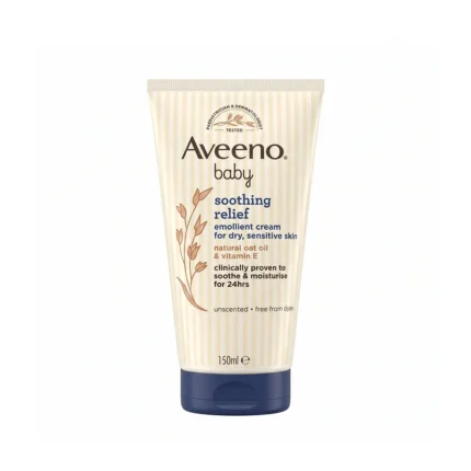 AVEENO Baby Soothing Relief Emollient Cream (150ml | France)