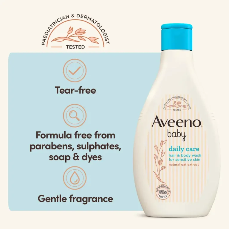 AVEENO Baby Daily Care Hair & Body Wash (250ml | France)