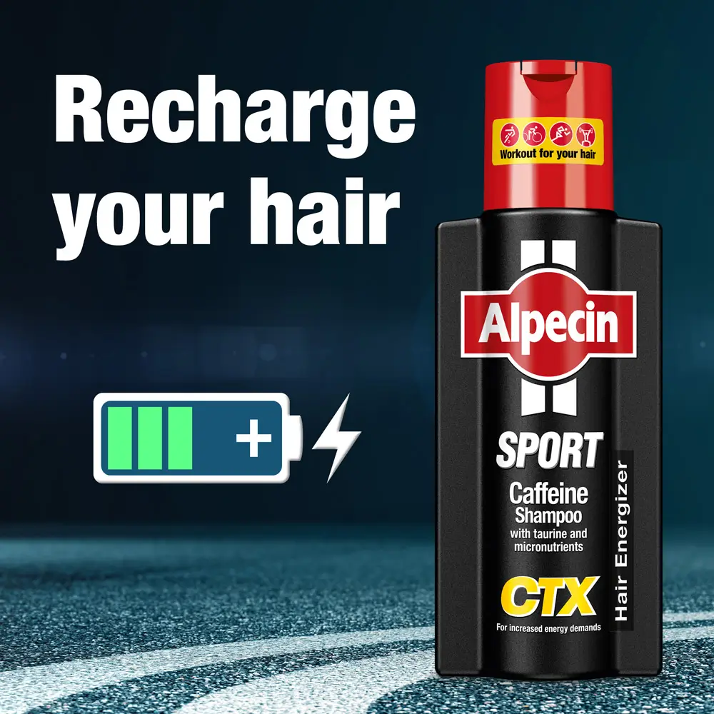 Alpecin Sport Caffeine Shampoo CTX (200ml | Germany)
