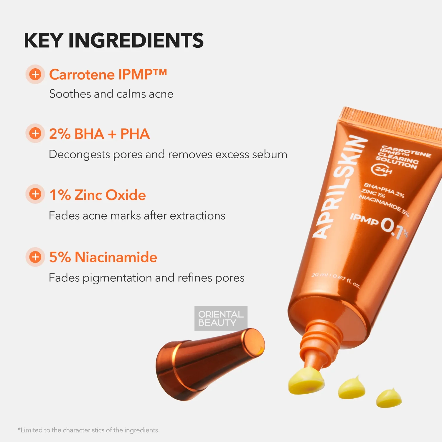 Aprilskin Carrotene IPMP Clearing Solution 20ml