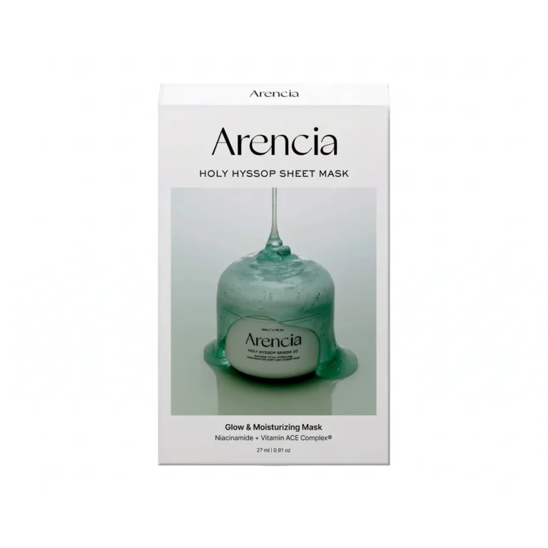 Arencia Holy Hyssop Sheet Mask – 5pcs
