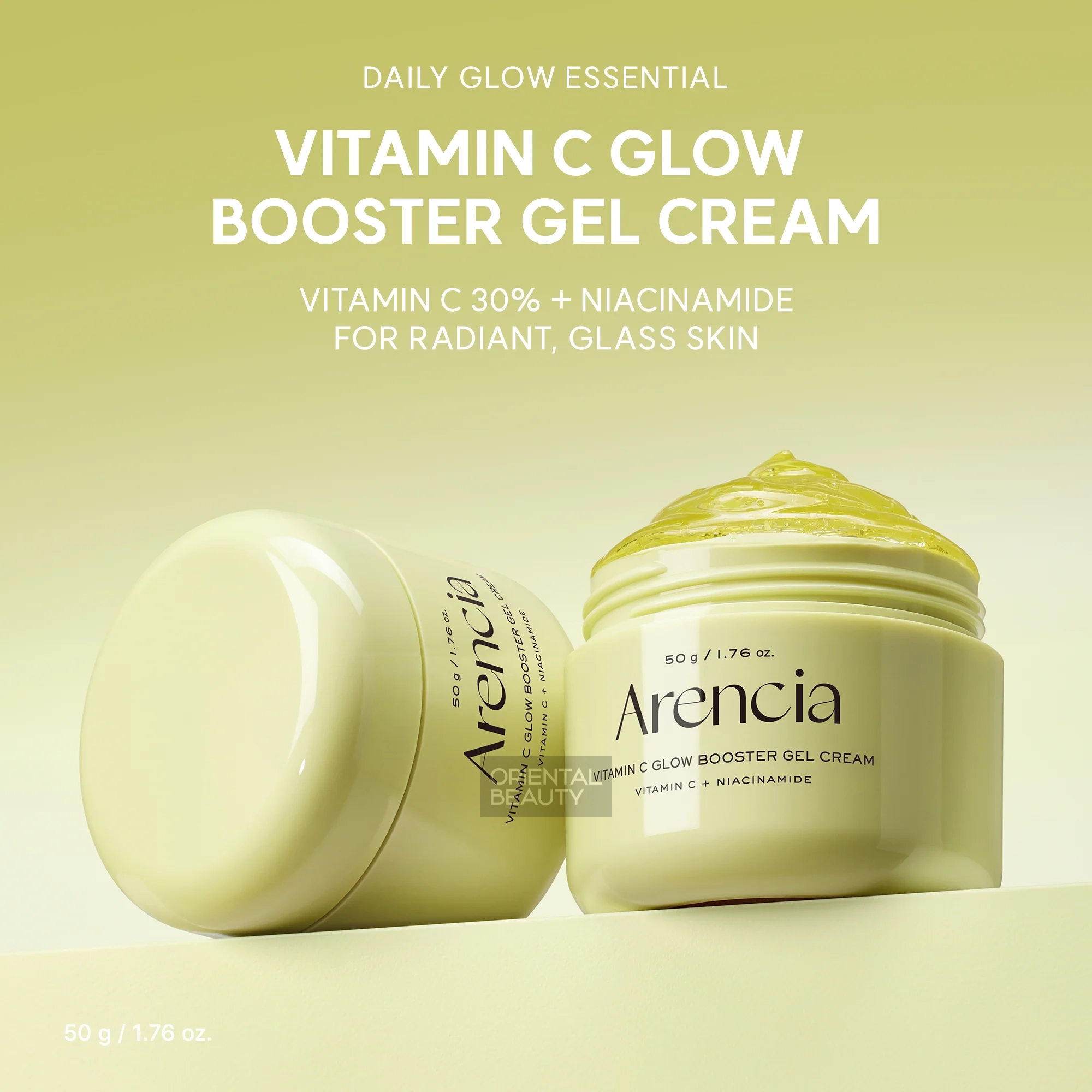 Arencia Vitamin C Glow Booster Gel Cream 50g