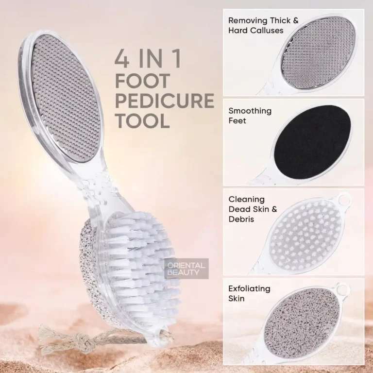 Athena Beaute Pedicure Tool 4 in 1 (Random Color)