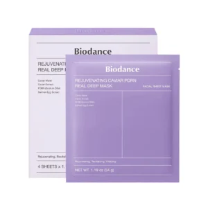 BIODANCE Rejuvenating Caviar PDRN Real Deep Mask – 4ea