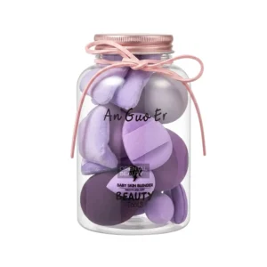 Baby Skin Beauty Blender Tools Set (10pcs | Purple)