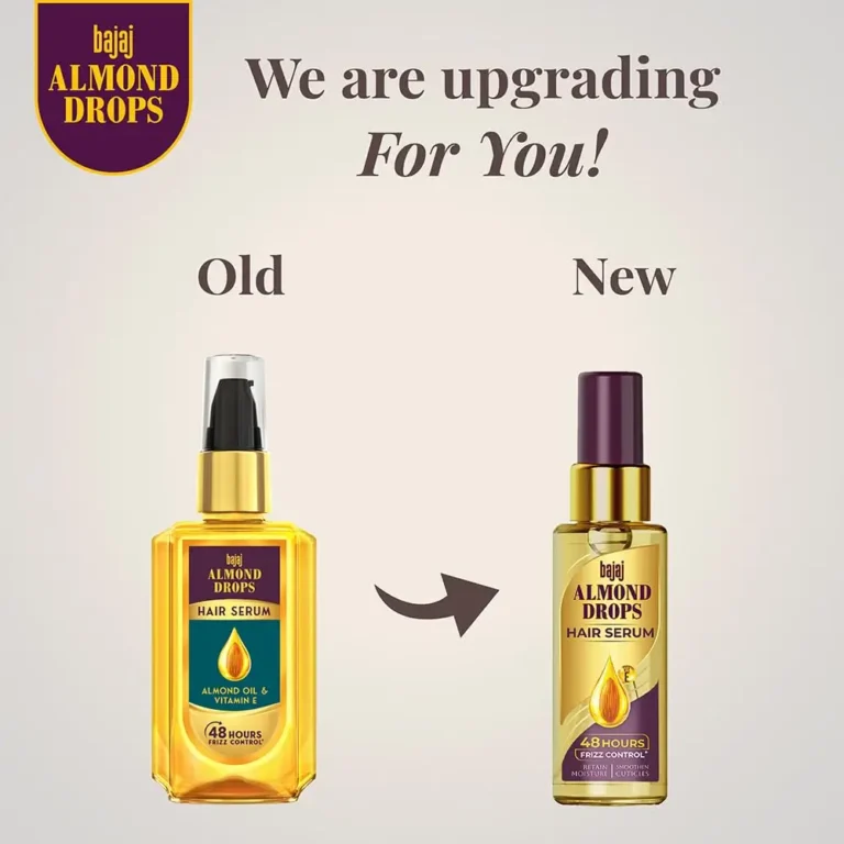 Bajaj Almond Drops Hair Serum (60ml | India)