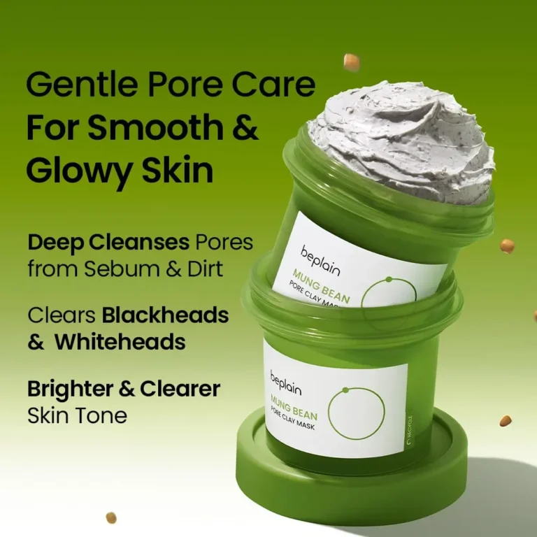 BePlain Mung Bean Pore Clay Mask (Gift: Pore Serum 1ml x 3ea)