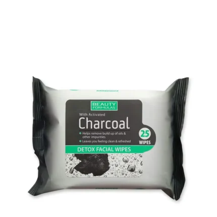 Beauty Formulas Charcoal Detox Facial Wipes