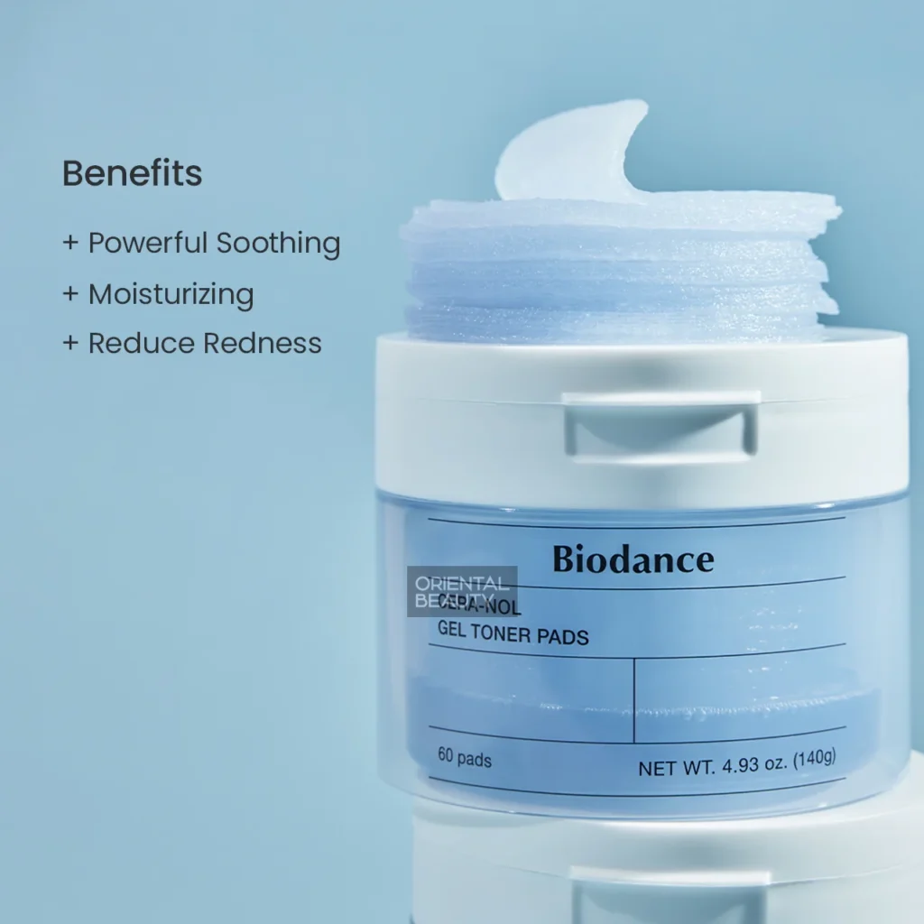 Biodance Cera-nol Gel Toner Pads (60 Pads)