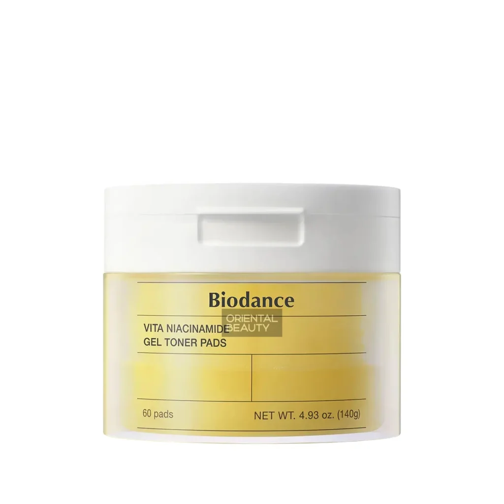 Biodance Vita Niacinamide Gel Toner (60 Pads)