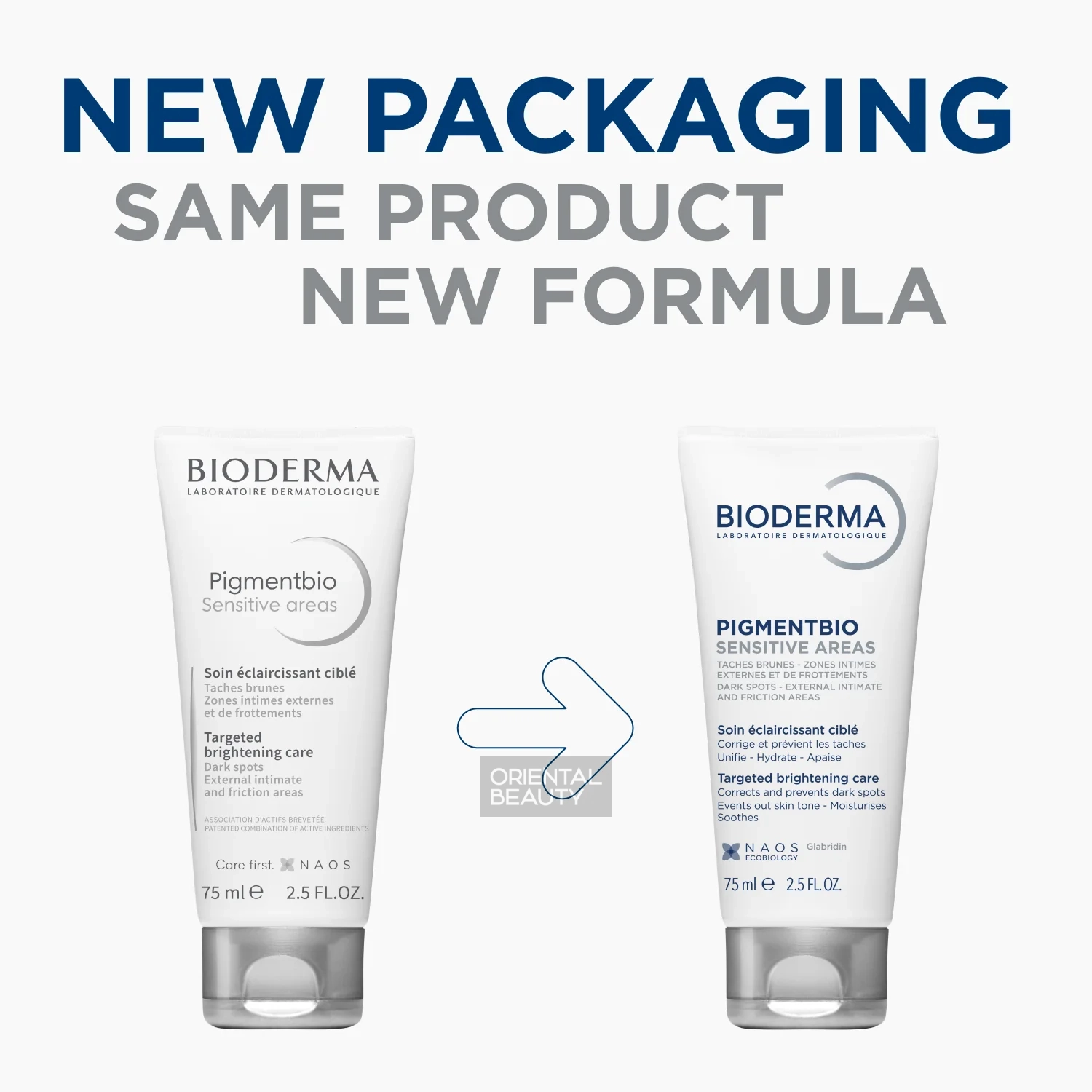Bioderma Pigmentbio Sensitive Areas Cream 75ml