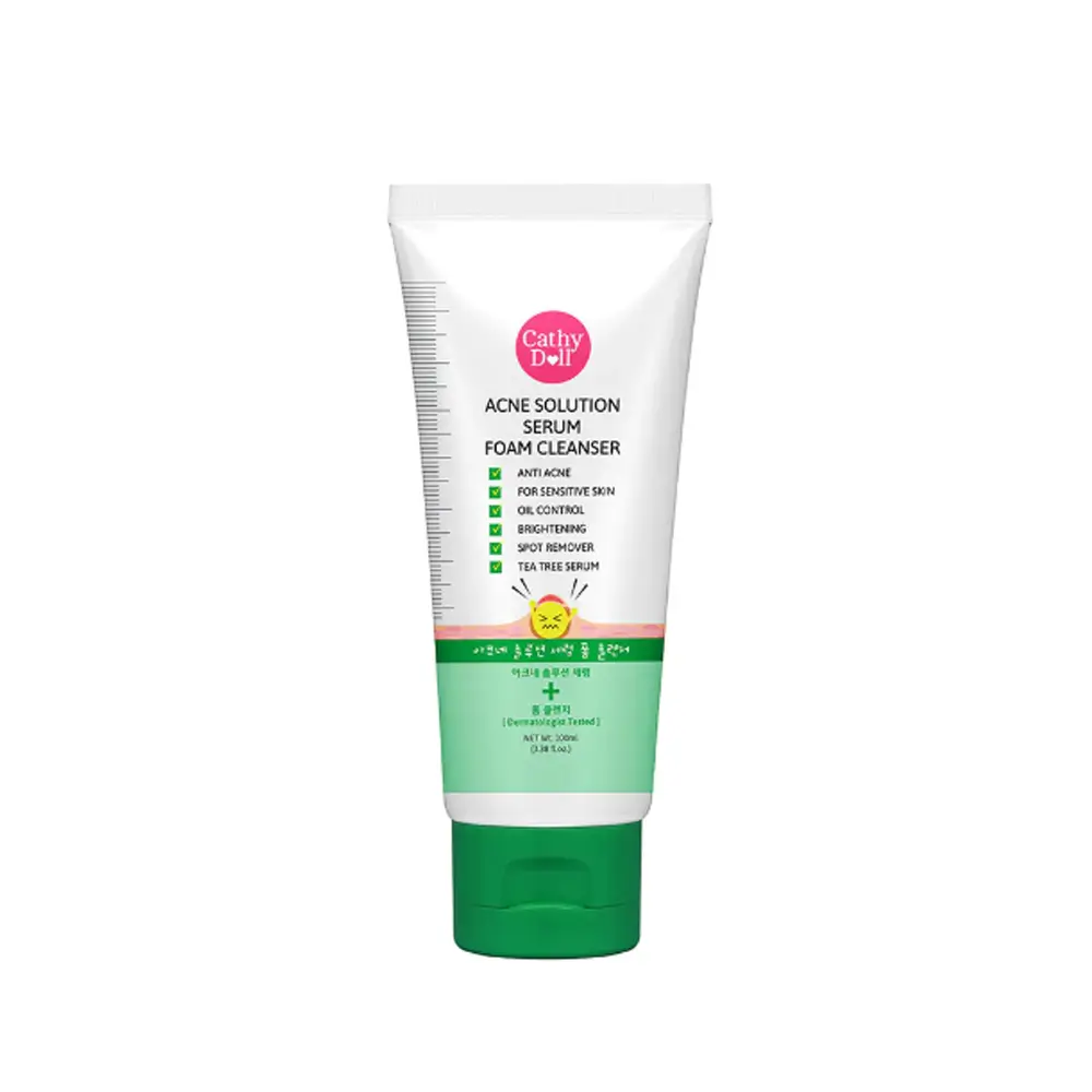 CATHY DOLL Acne Solution Serum Foam Cleanser 100ml