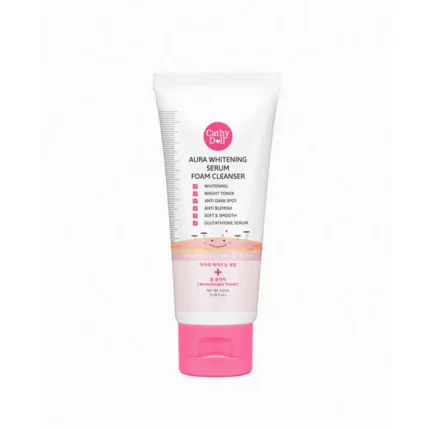 CATHY DOLL Aura Whitening Serum Foam Cleanser 100ml
