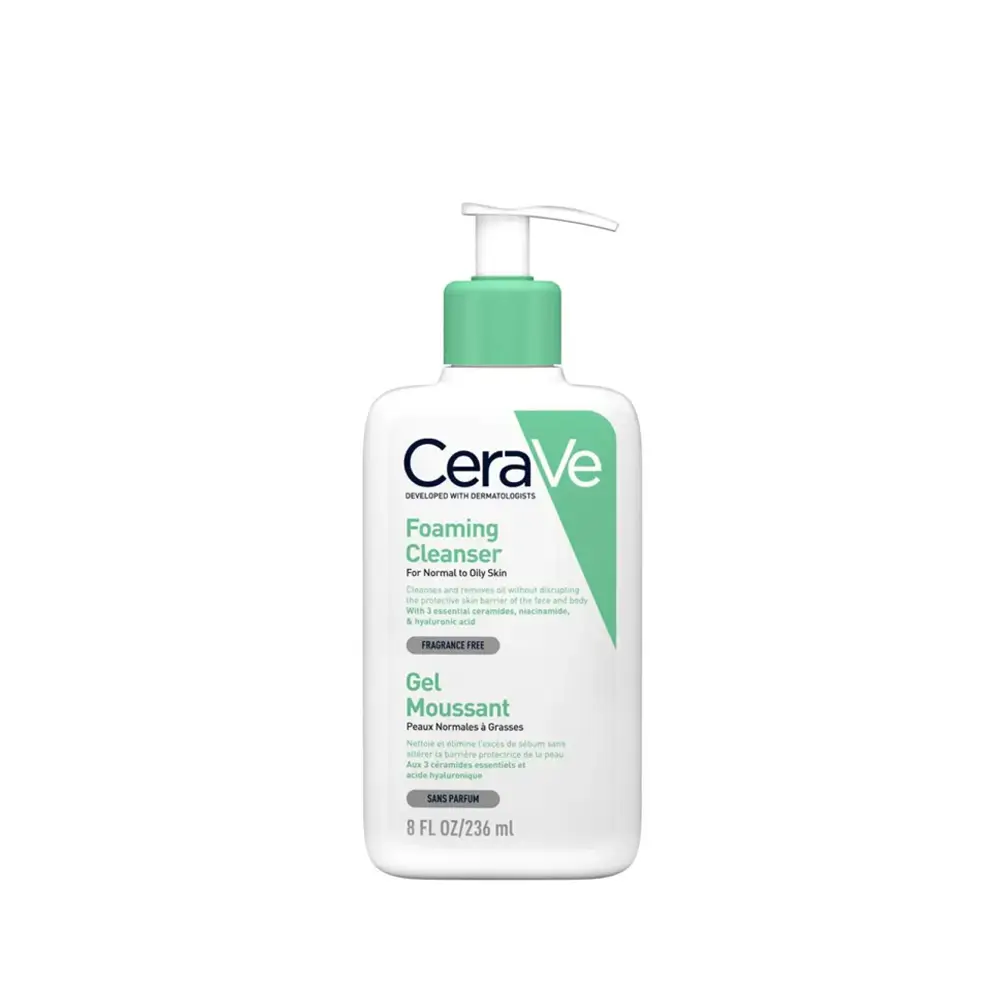 CERAVE Foaming Cleanser For Normal to Oily Skin – 236ml