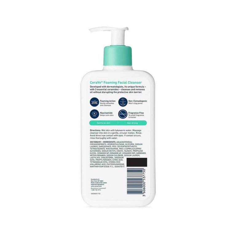 CERAVE Foaming Facial Cleanser