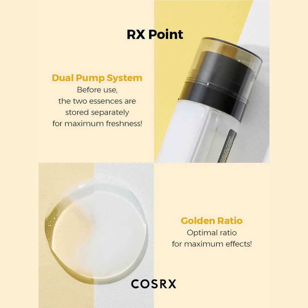 COSRX Advanced Snail Radiance Dual Essence (Exp: 23 11 2026)