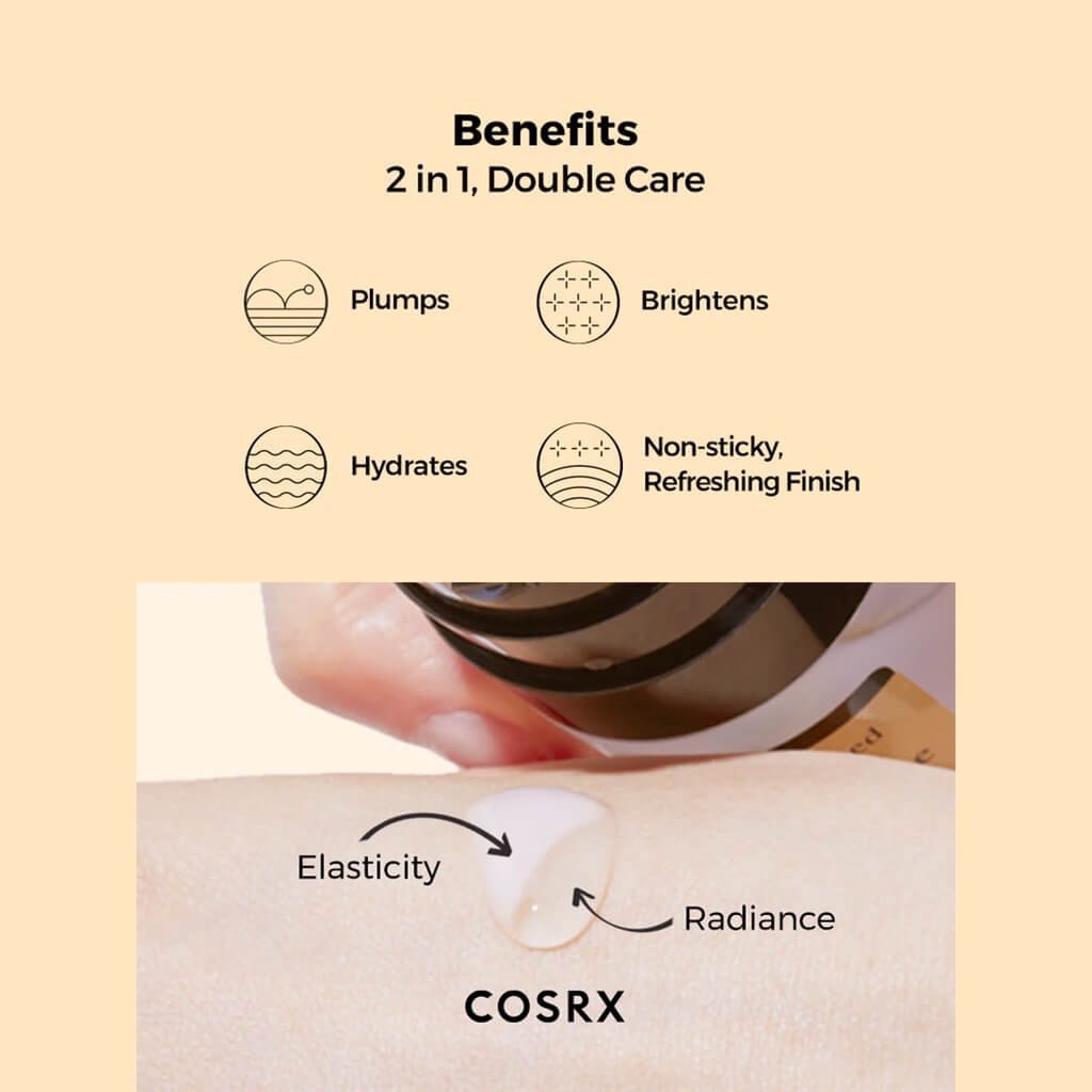 COSRX Advanced Snail Radiance Dual Essence (Exp: 23 11 2026)