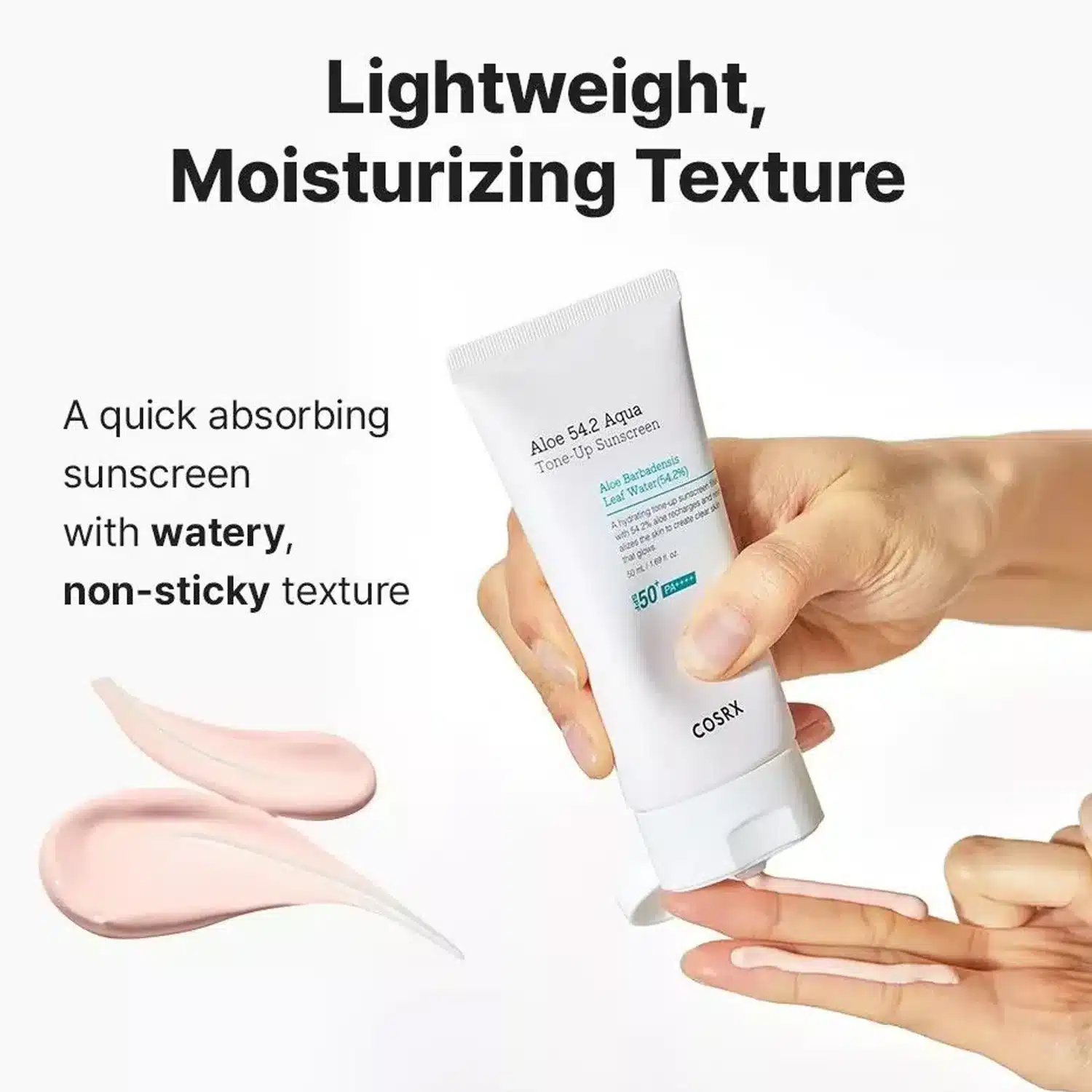 COSRX Aloe 54.2 Aqua Tone-Up Sunscreen