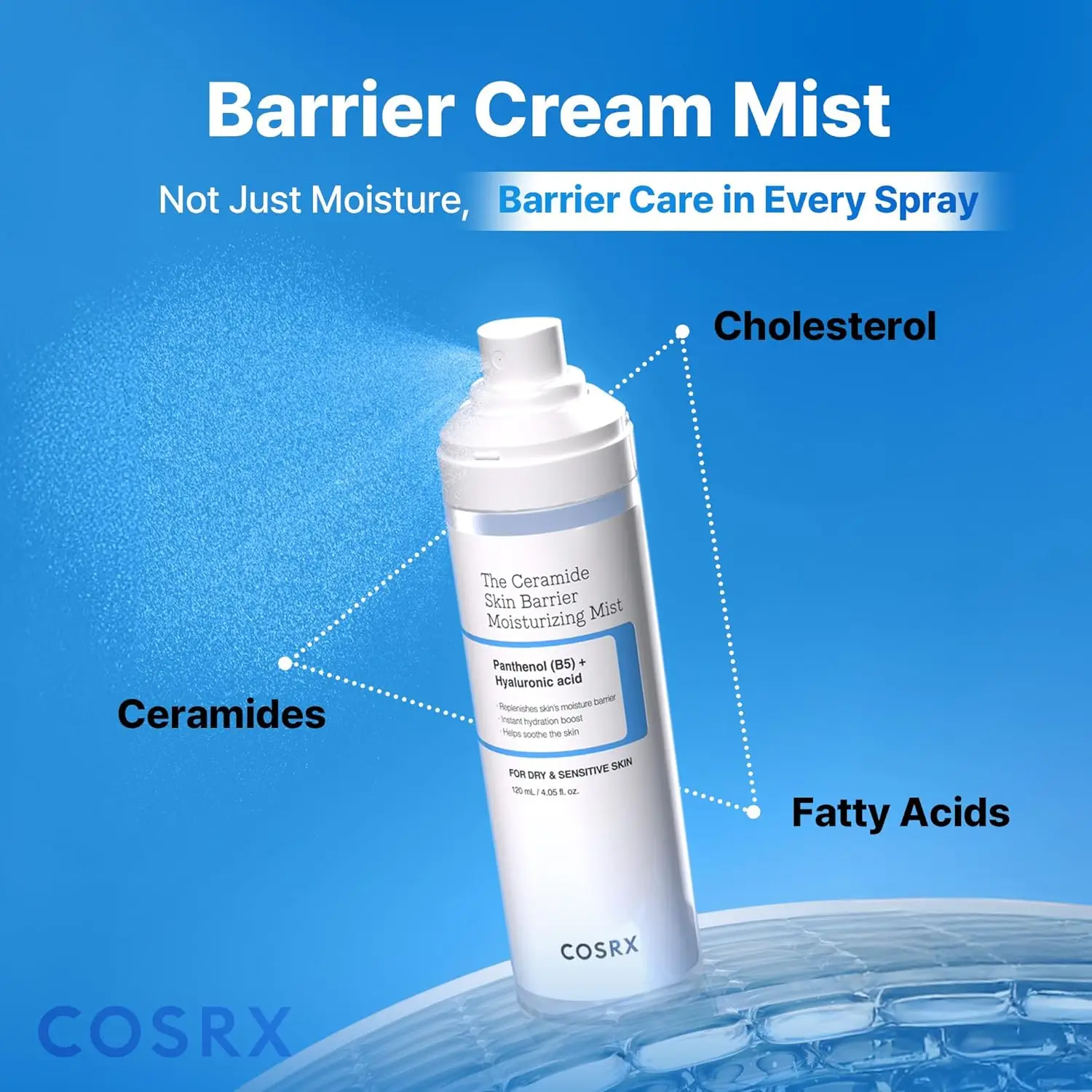 COSRX The Ceramide Skin Barrier Moisturizing Mist 120ml