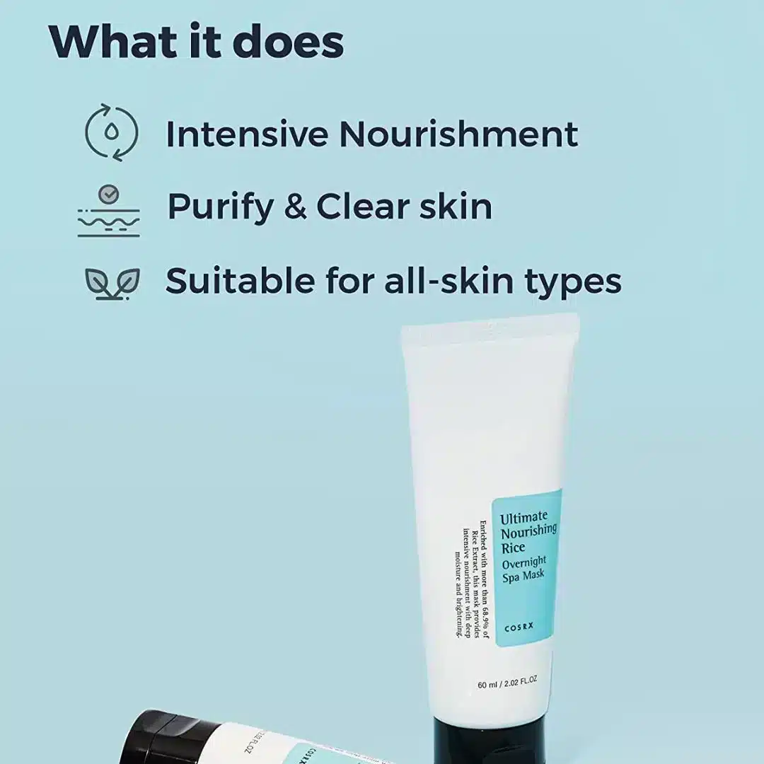 COSRX Ultimate Nourishing Rice Overnight Spa Mask (Exp: 2026 05 30)