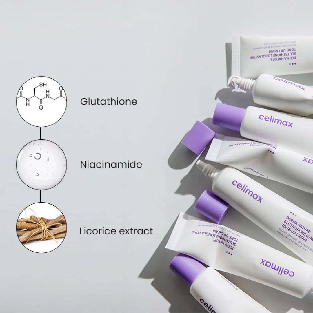 Celimax Derma Nature Glutathione Longlasting Tone-Up Cream 35ml