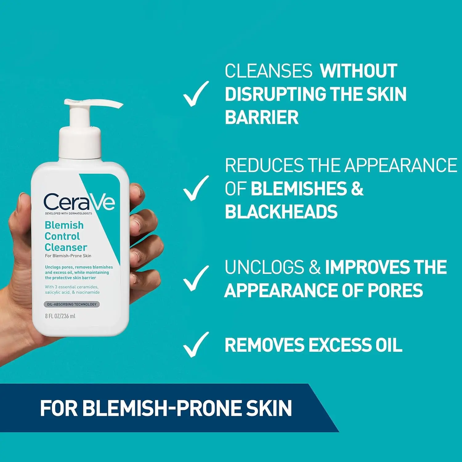 CeraVe Blemish Control Cleanser 267ml