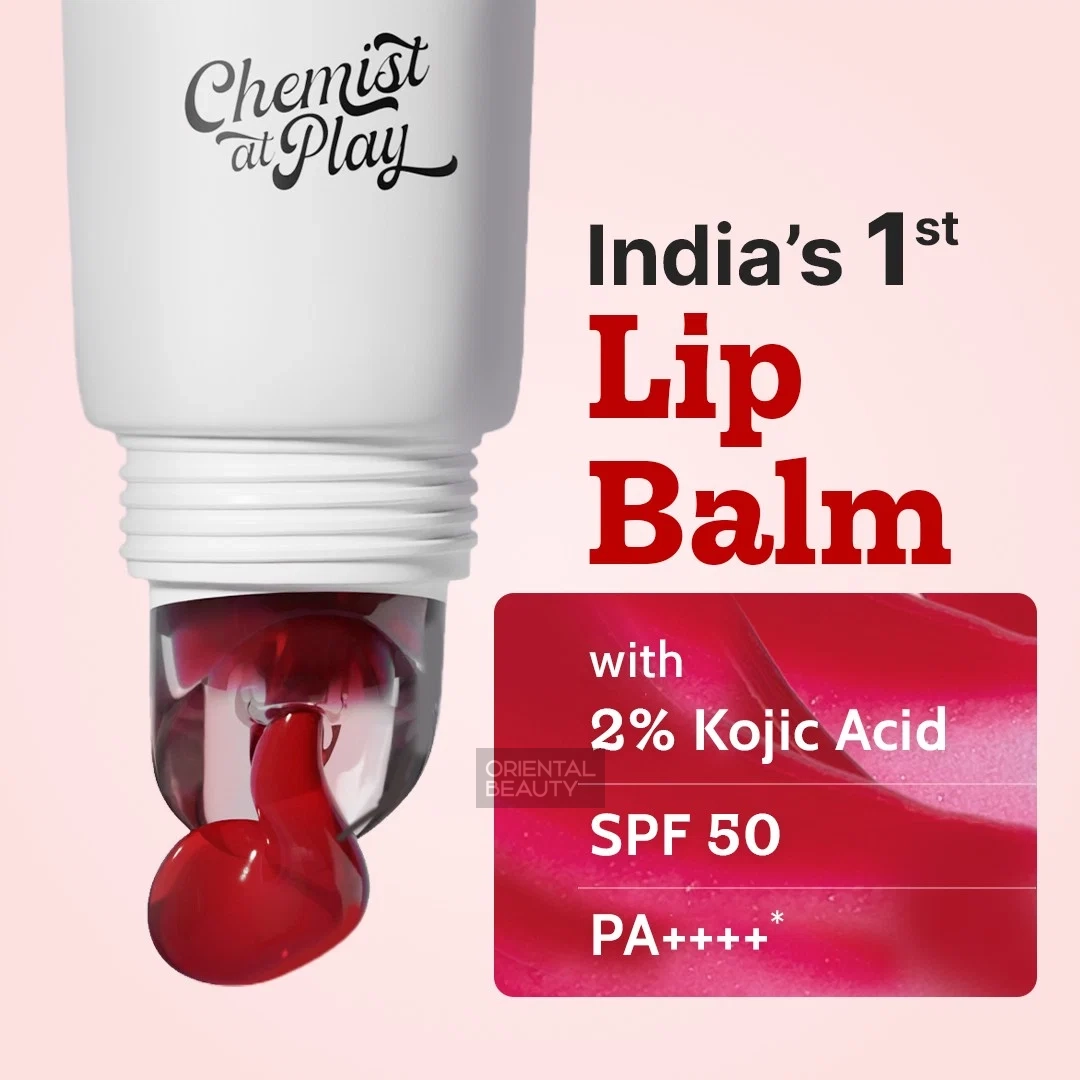 Chemist At Play Ceramides + 2% Kojic Acid Tinted Lip Balm (Cherry)