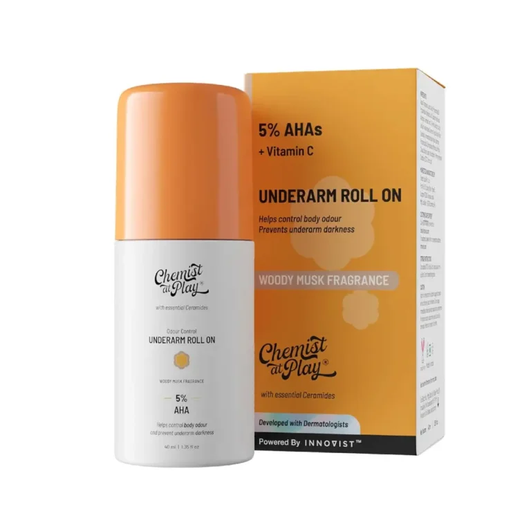 Chemist at Play Underarm Roll On – Woody Musk Fragrance