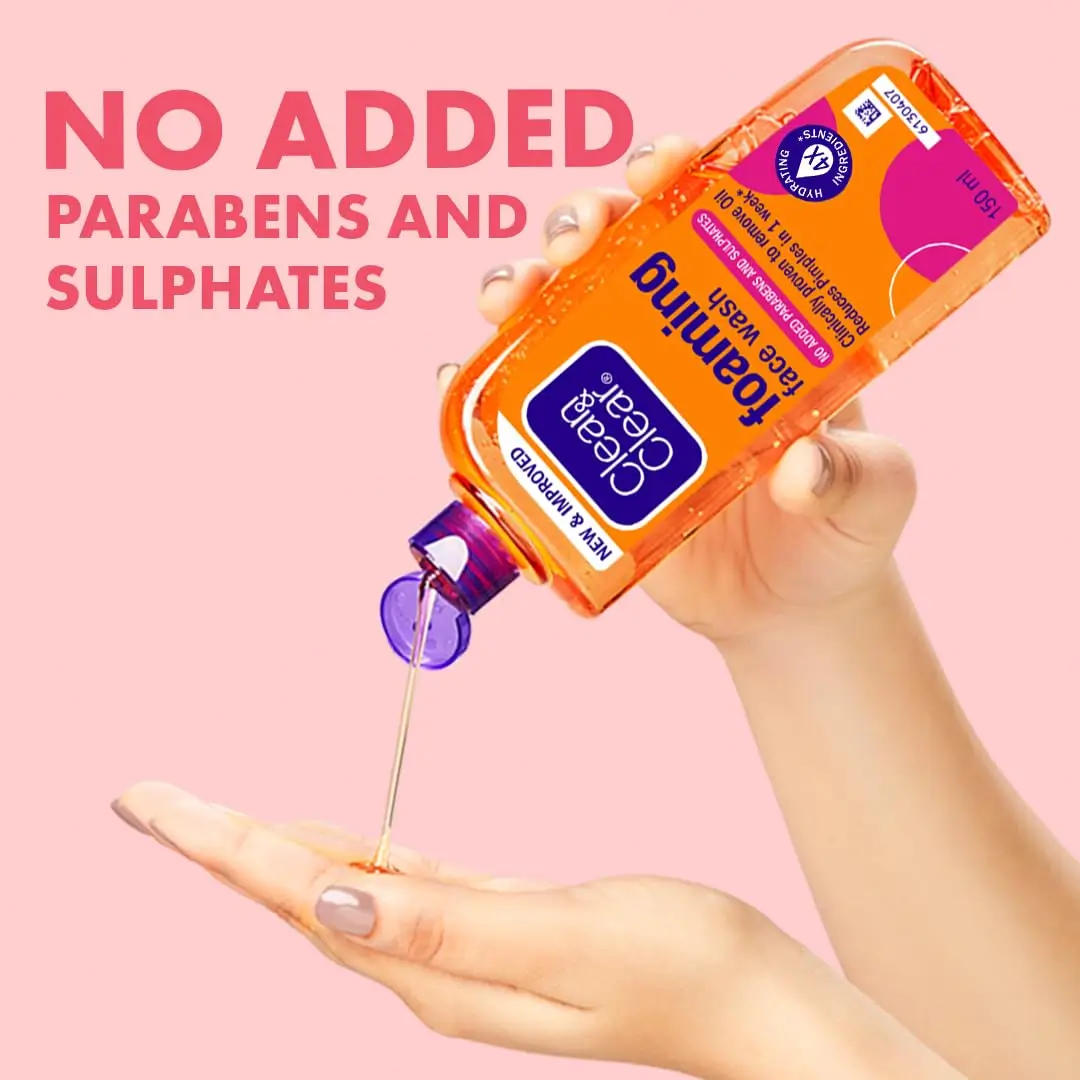 CLEAN & CLEAR Foaming Face Wash (240ml | India)