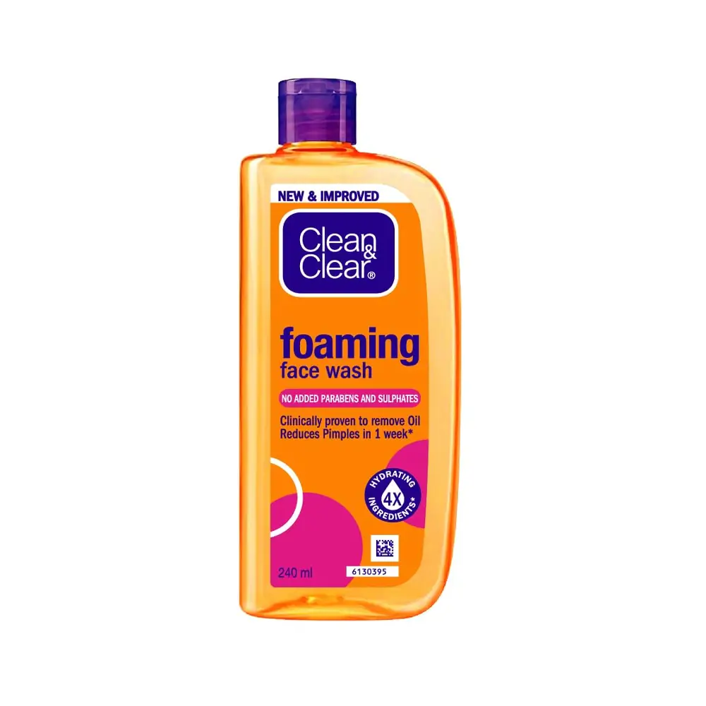 CLEAN & CLEAR Foaming Face Wash (240ml | India)