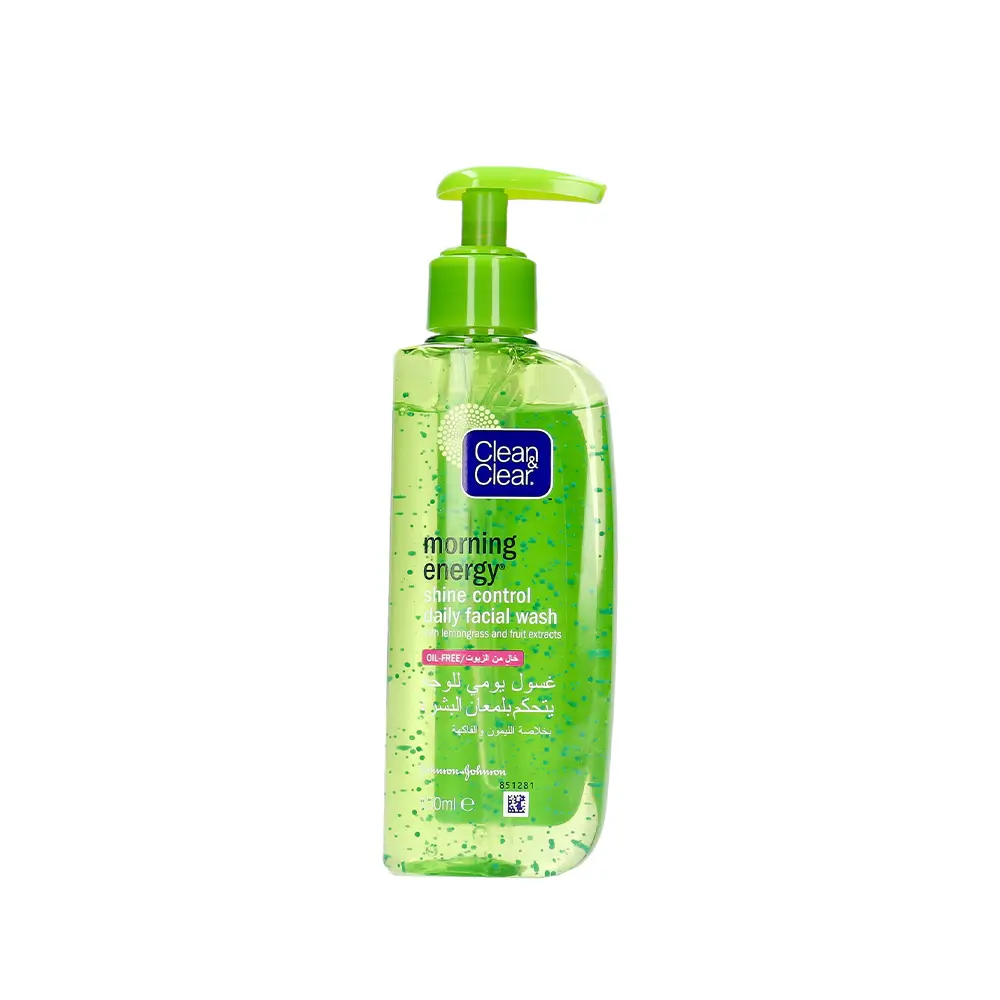 CLEAN & CLEAR Morning Energy Shine Control Daily Facial Wash – UAE