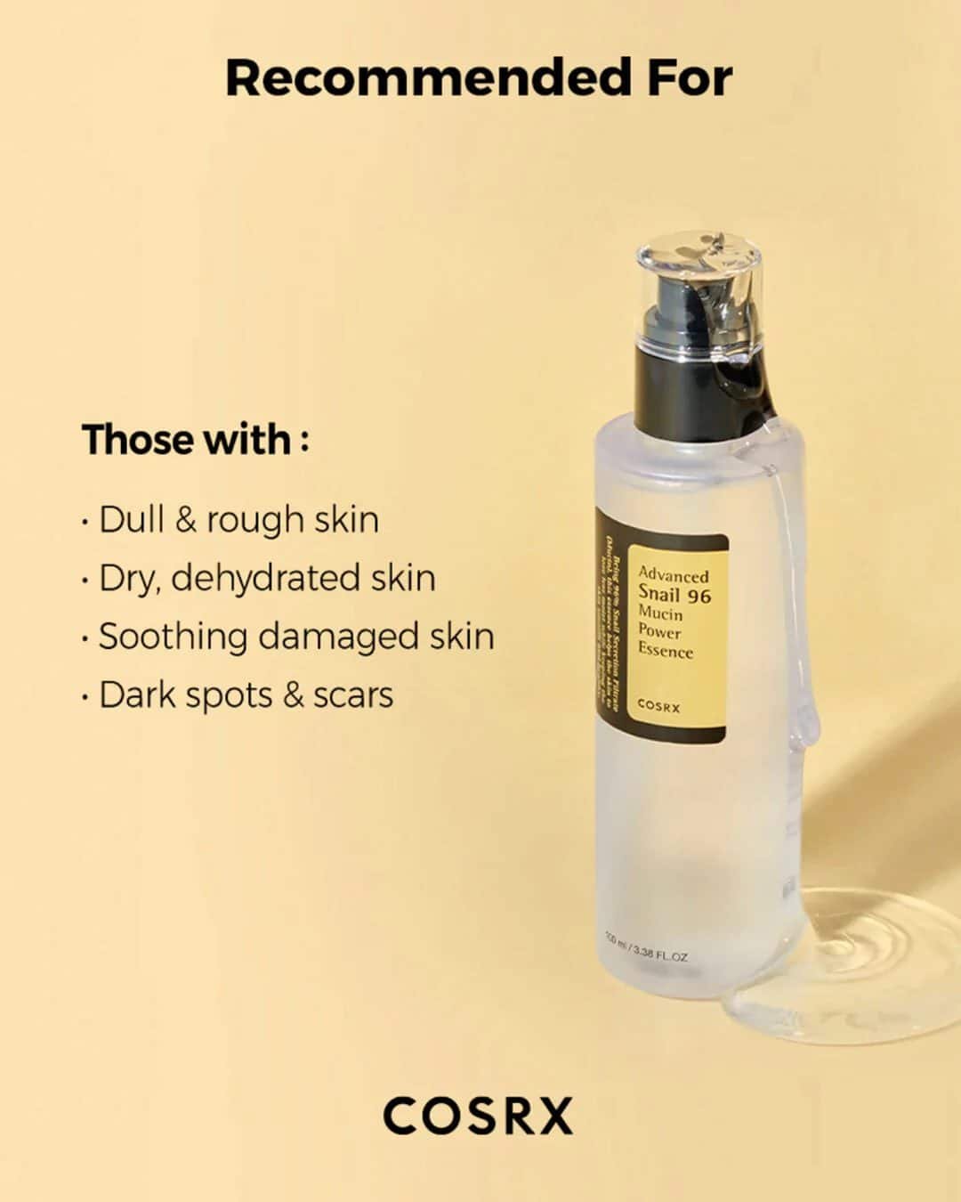COSRX Advanced Snail 96 Mucin Power Essence – 100ml