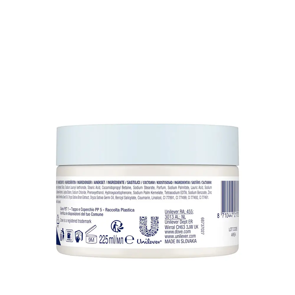 DOVE Exfoliating Body Scrub Macadamia & Rice Milk – 225ml