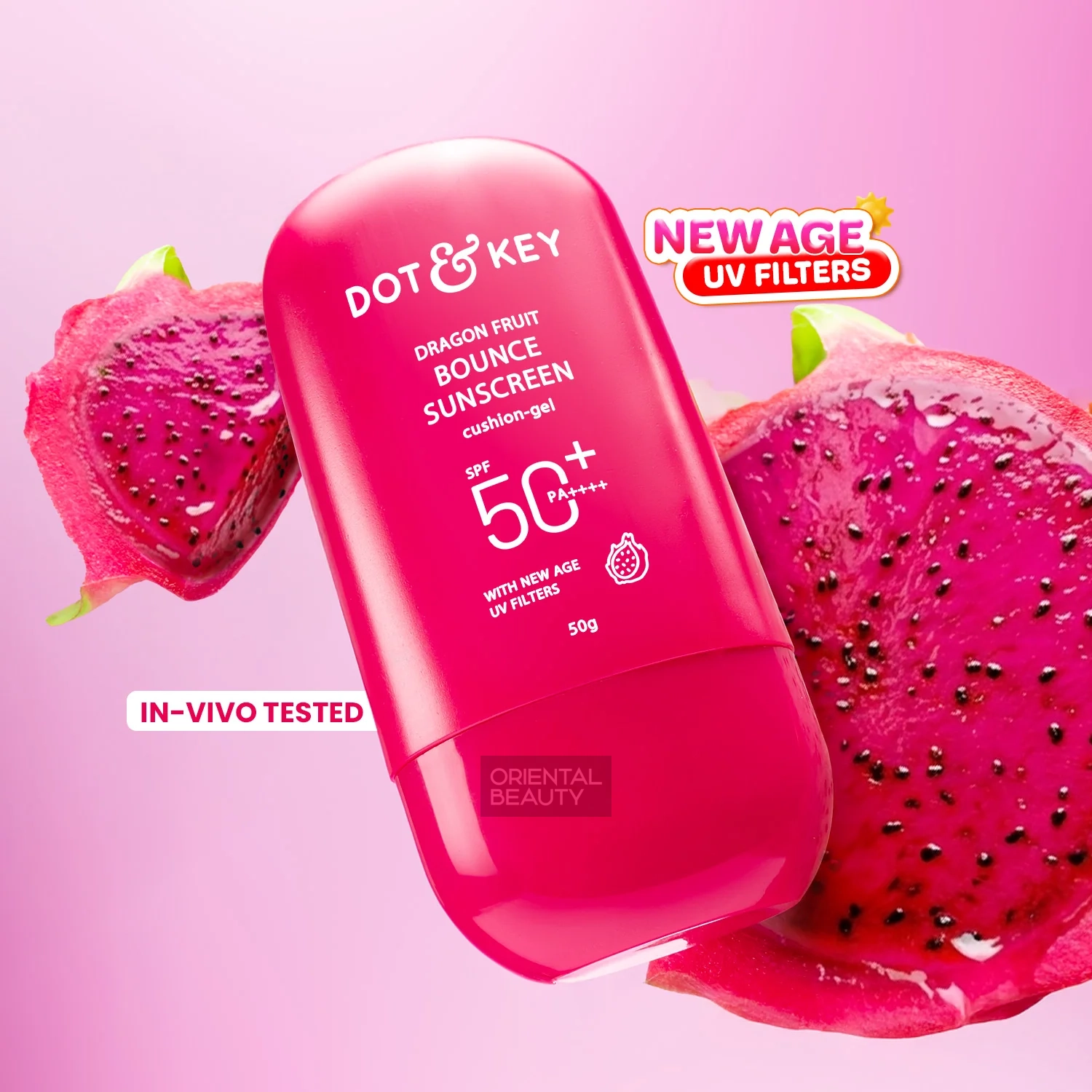 Dot & Key Dragon Fruit Bounce Sunscreen 50g