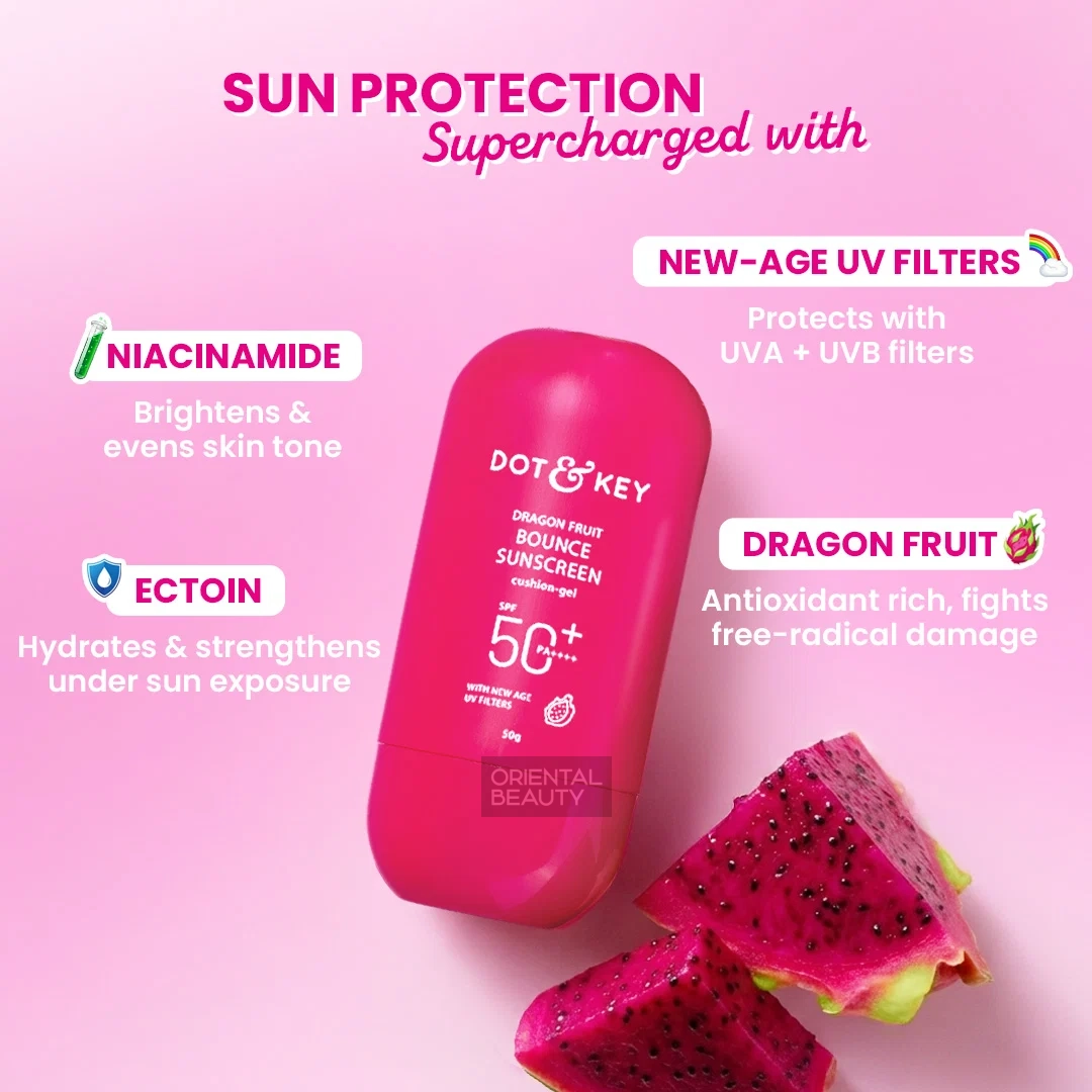 Dot & Key Dragon Fruit Bounce Sunscreen 50g