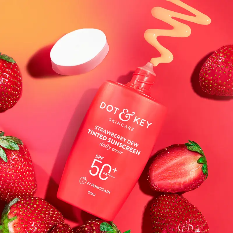 Dot & Key Strawberry Dew Tinted Sunscreen – Porcelain