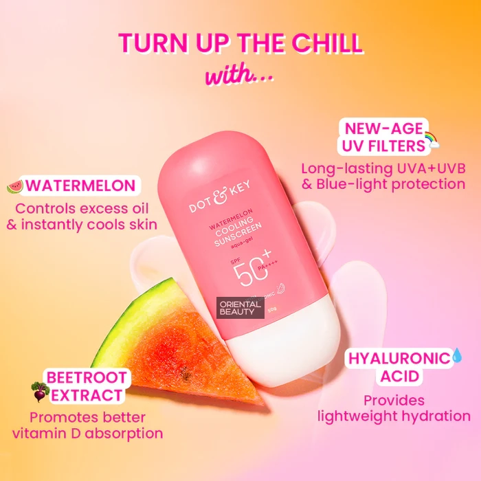 Dot & Key Watermelon Cooling Sunscreen – 50g