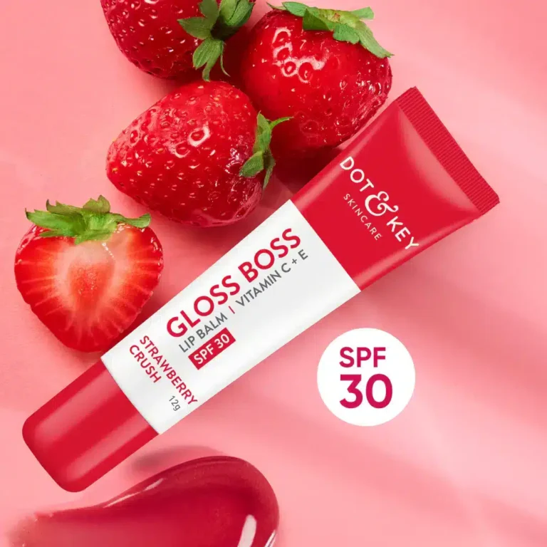 DOT & KEY Lip Balm – Strawberry Crush