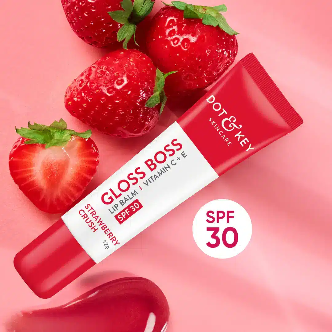 DOT & KEY Lip Balm – Strawberry Crush