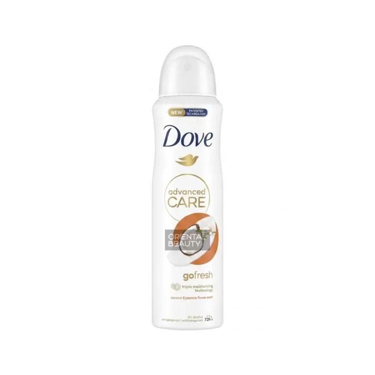 Dove Coconut & Jasmine Antiperspirant Deodorant Spray (150ml | UK)